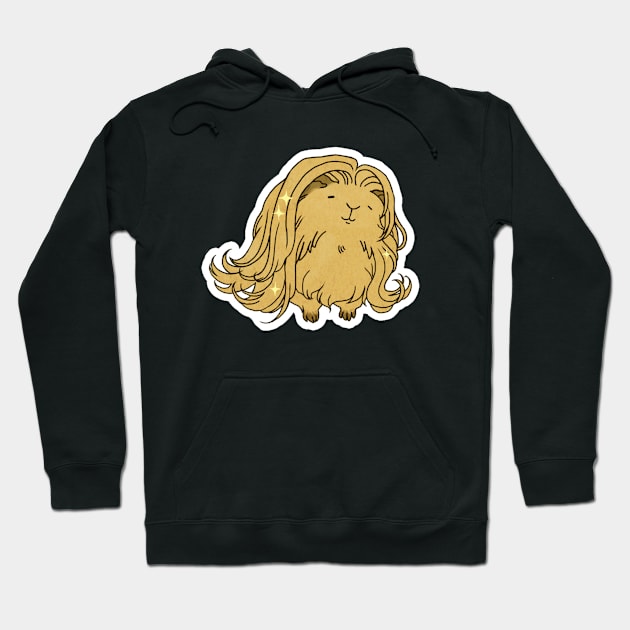 Peruvian Long-haired Guinea Pig Hoodie by SalemKittie